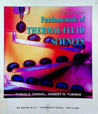 Fundamental of THERMAL-FLUID SCIENCES