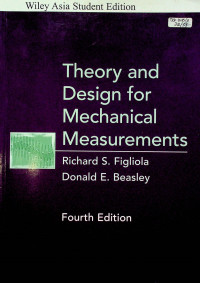 Theory and Design for Mechanical Measurements, Fourth Edition