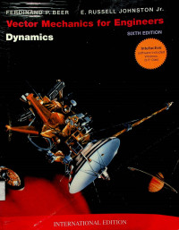 VECTOR MECHANICS for ENGINEERINGS: Dynamics SIXTH EDITION