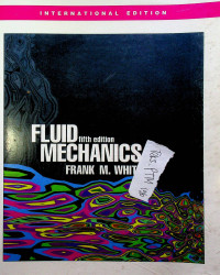 FLUID MECHANICS, fifth edition