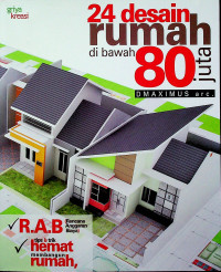 24 desain rumah di bawah 80 juta