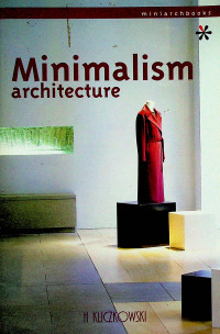 Minimalism architecture