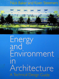 Energy and Environment in Architecture: A Technical Design Guide