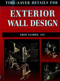 TIME-SAVER DETAILS FOR EXTERIOR WALL DESIGN