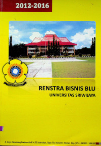 RENSTRA BISNIS BLU UNIVERSITAS SRIWIJAYA 2012-2016