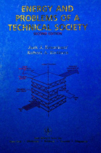 ENERGY AND PROBLEMS OF A TECHNICAL SOCIETY, SECOND EDITION