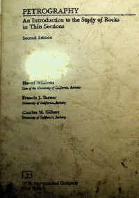 PETROGRAPHY : An Introduction to the Study of Rocks in Thin Sections, Second Edition