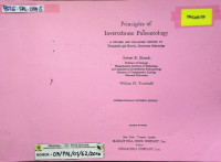 Principles of Invertebrate Paleontology, SECOND EDITION (Trilobita)