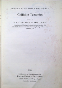 Collision Tectonics