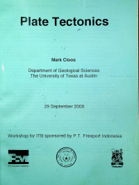 Plate Tectonics