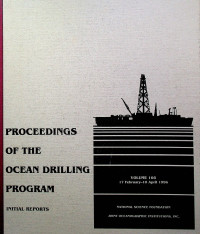 PROCEEDINGS OF THE OCEAN DRILLING PROGRAM INITIAL REPORTS, VOLUME 166 17 February-10 April 1996
