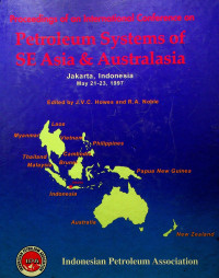 Proceedings of an International Conference on Petroleum Systems of SE Asia & Australasia Jakarta, Indonesia May 21-23, 1997