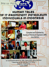 HUMAN TALES OF 17 PROMINENT PETROLEUM INDIVIDUALS IN INDONESIA