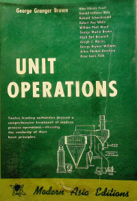 UNIT OPERATIONS