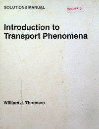 Introduction to Transport Phenomena