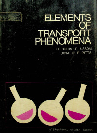 ELEMENTS OF TRANSPORT PHENOMENA