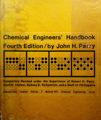 Chemical Engineers’ Handbook, Fourt Edition