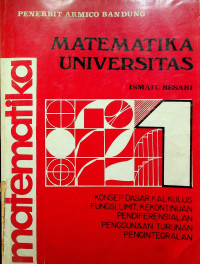 MATEMATIKA UNIVERSITAS: Matematika 1