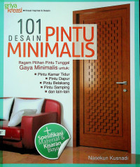 101 DESAIN PINTU MINIMALIS