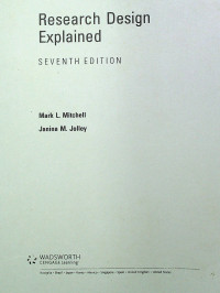 Research Design Explained SEVENTH EDITION