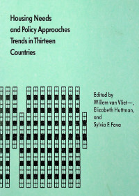 Housing Needs and Policy Approaches Trends in Thirteen Countries