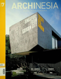 ARCHINESIA VOLUME 7: Architecture Network in Southeast Asia, CRAFTSMANSHIP WUTHIN THE HISTORY OF ARCHITECTURE IN INDONESIA