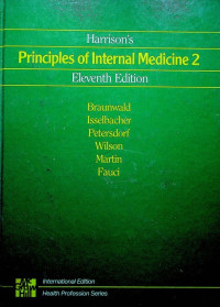 Harrison's Principles of Internal Medicine 2, Eleventh Edition