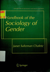 Handbook of The Sociology of Gender