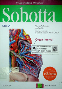 Sobotta Atlas Anatomi Manusia; Organ Interna, Edisi 24
