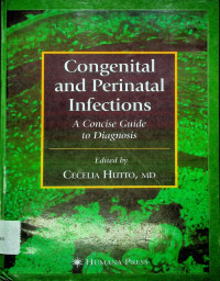 Congenital and Perinatal Infections : A Concise Guide to Diagnosis