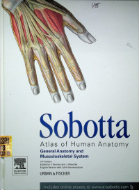 Sobotta Atlas of Human Anatomy Latin Nomenclature General Anatomy Musculoskeletal System