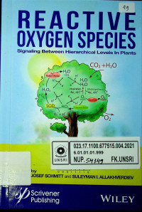 REACTIVE OXYGEN SPECIES; Signaling Between Hierarchical Levels In Plants