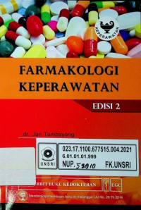 FARMAKOLOGI KEPERAWATAN, EDISI 2