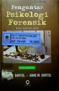 Pengantar Psikologi Forensik; RISET DAN APLIKASI, EDISI KEEMPAT