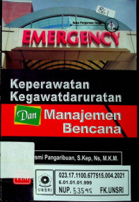 Keperawatan Kegawatdaruratan Dan Manajemen Bencana