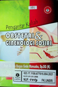 Pengantar Kuliah OBSTETRI dan GINEKOLOGI SOSIAL