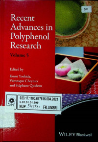 Recent Advances in Polyphenol Research, Volume 5