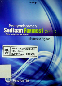 Pengembangan Sediaan Farmasi (SFI-1), Edisi Revisi dan Perluasan