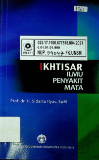 IKHTIAR ILMU PENYAKIT MATA