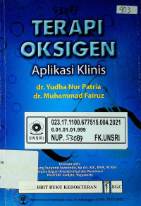 TERAPI OKSIGEN Aplikasi Klinis