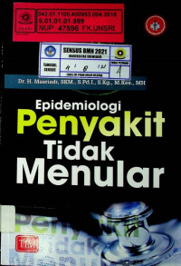 Epidemiologi Penyakit Tidak Menular