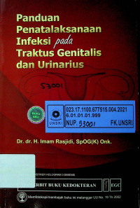 Panduan Penetalaksanaan Infeksi Pada Traktus Genitalis Dan Urinarius