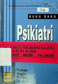 Buku Saku Psikiatri