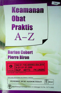 Keamanan Obat Praktis A-Z