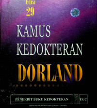 KAMUS KEDOKTERAN DORLAND, Edisi 29