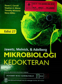 Jawetz, Melnick, & Adelberg MIKROBIOLOGI KEDOKTERAN