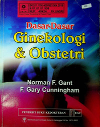 DASAR- DASAR Ginekologi & Obstetri