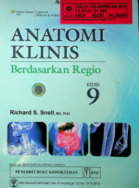 ANATOMI KLINIS Berdasarkan Regio EDISI 9