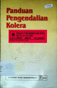 Panduan Pengendalian Kolera