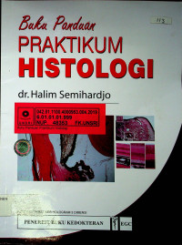 Buku Panduan PRAKTIKUM HISTOLOGI